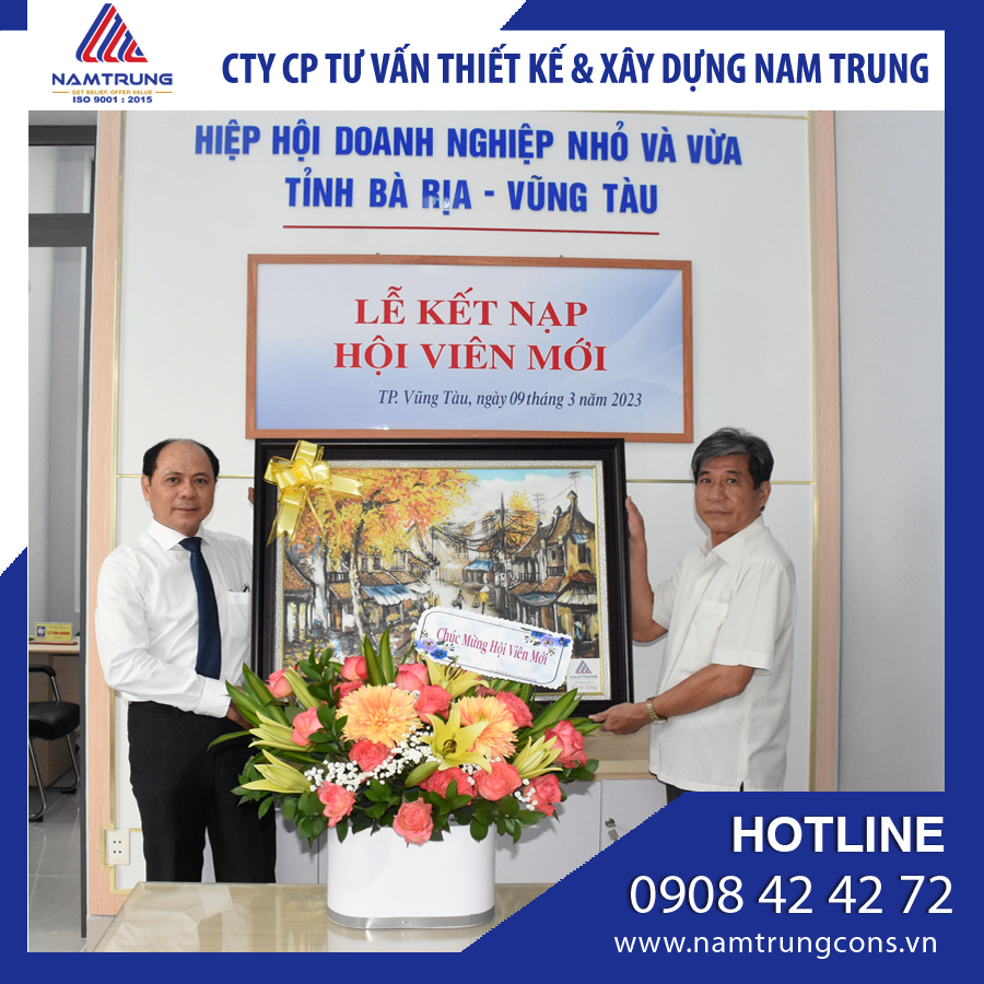 TGĐ Bùi Lâm – trao tặng Hiệp Hội món quà tri ân