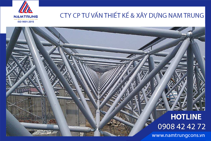 Kết cấu thép mái dạng ống