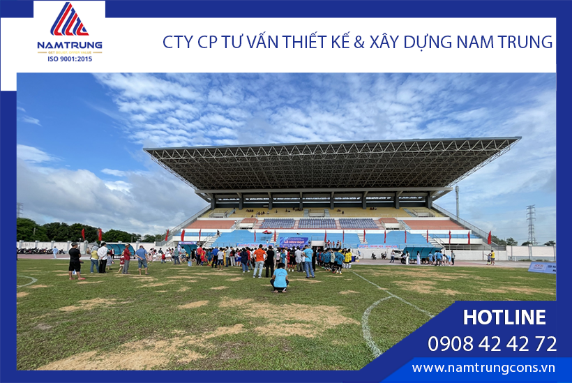 Toàn cảnh khu vực tổ chức lễ khai mạc