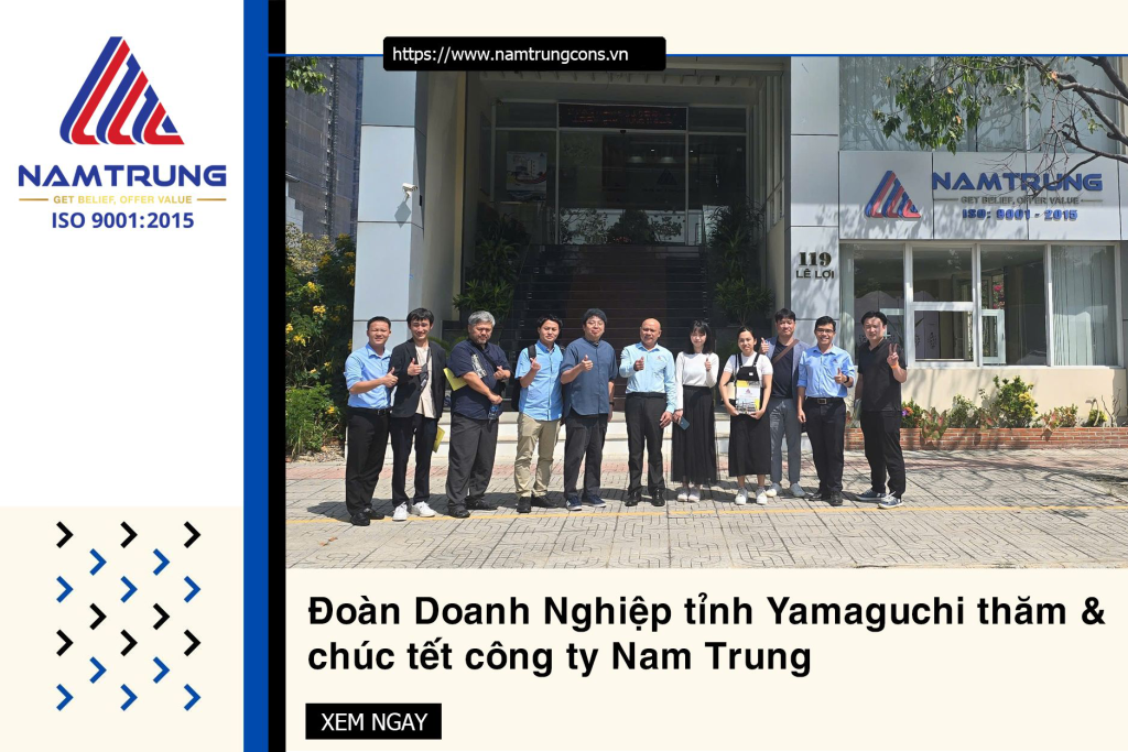 山口県ビジネス代表団が Nam Trung 社を訪問し、新年の挨拶をしました 4
