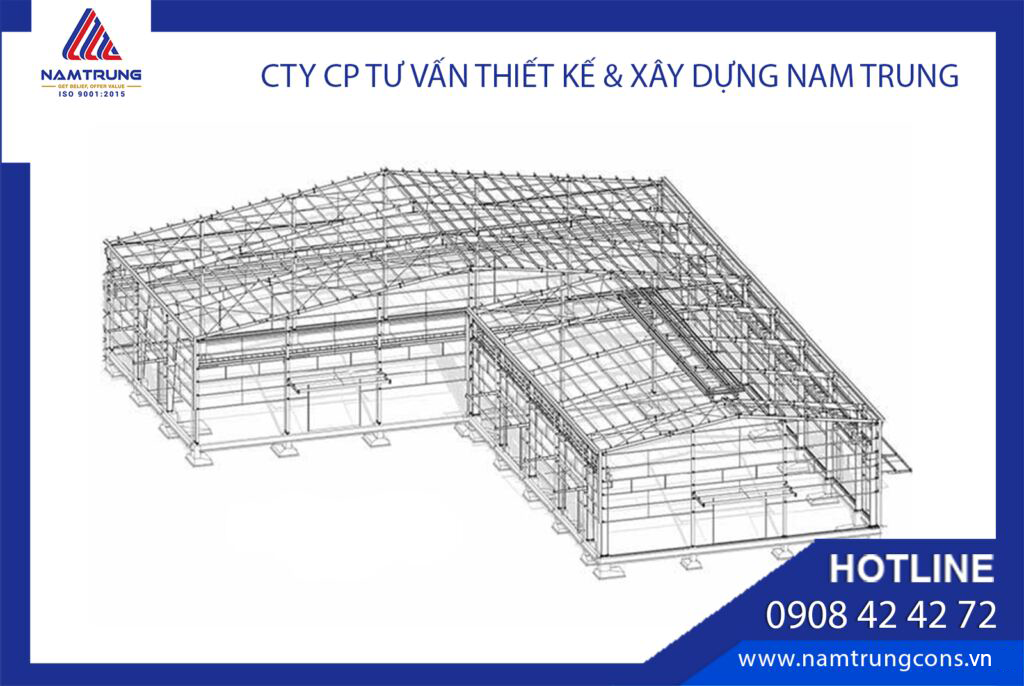 了解更多关于工业厂房结构的信息 18 Hình ảnh bản vẽ hệ giằng cột nhà xưởng