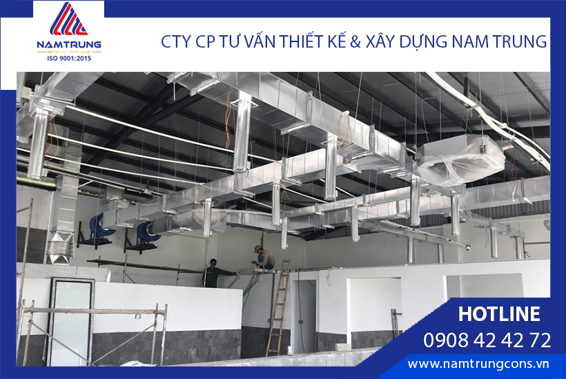Hệ thống thông gió trong nhà xưởng công nghiệp