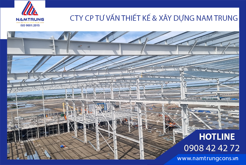 了解更多关于工业厂房结构的信息 15 Hình ảnh khung chính cột, dầm, kèo dự án Mijack - KCN Phú Mỹ 3