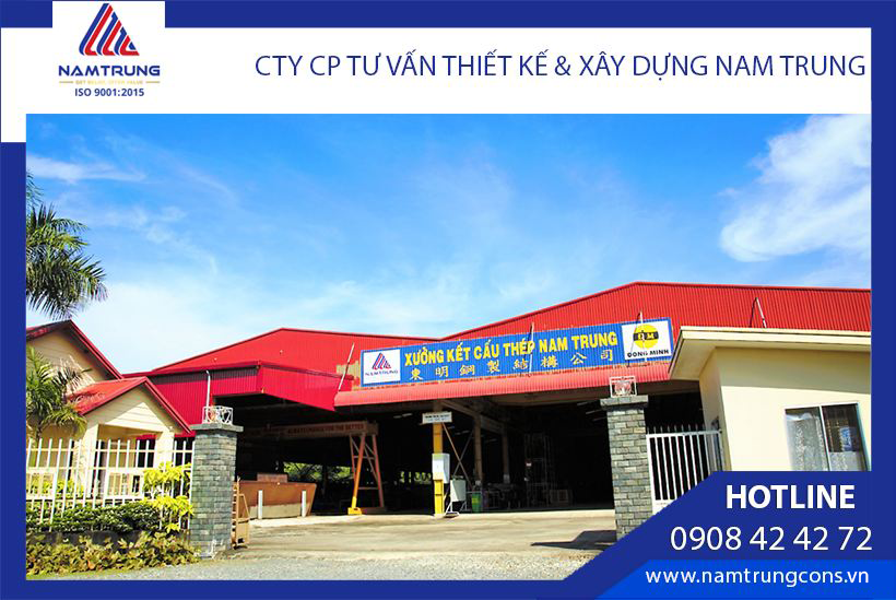 Nhà máy sản xuất kết cấu thép Nam Trung