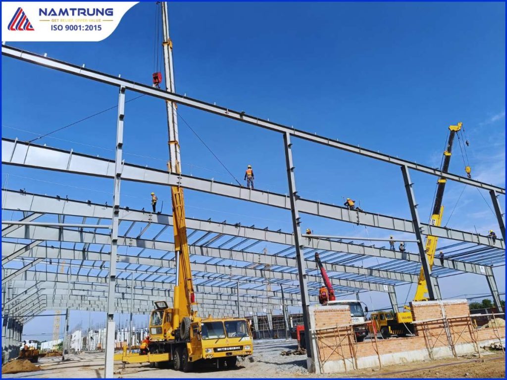 Cần phải xin giấy phép xây dựng trước khi khởi công (Ảnh minh họa tại một dự án do Nam Trung Construction làm tổng thầu EPC)