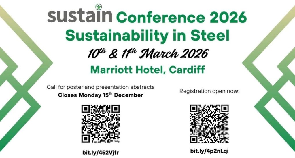 Sustain 2026 – 3rd Sustainability in Steel Conference