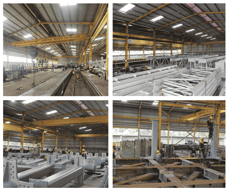 Hoạt động gia công kết cấu thép tại Việt Nam
